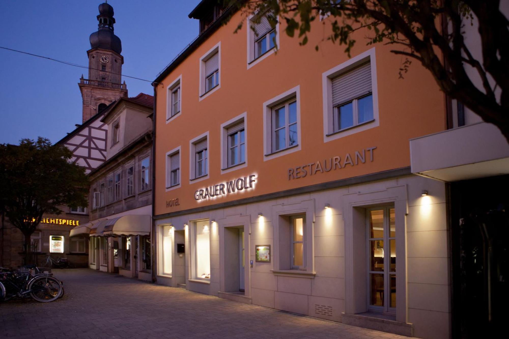 Отель Altstadthotel Grauer Wolf Эрланген
